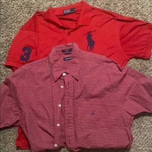 Package deal Polo (Ralph Lauren) & Nautica Size XL
